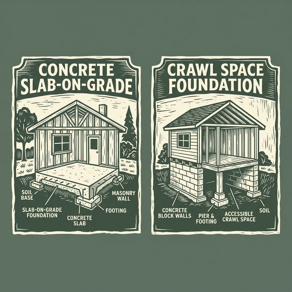 Crawl Space vs Slab Foundation: Pros, Cons & Which Is Best for Your Region